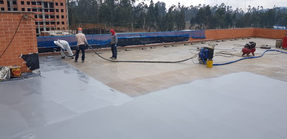 Aislamiento termoacústico con poliuretano proyectado