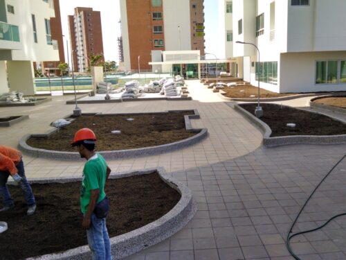 Impermeabilización de plataforma con poliuretano en Barranquilla – foto 1