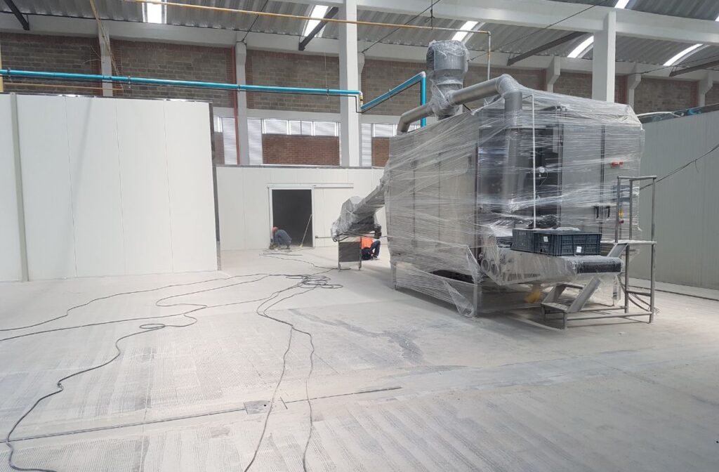 Piso de poliuretano cemento: piso de bodega – registro de obra 1, Bogotá