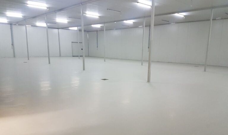 Piso de poliuretano cemento: piso de bodega – registro de obra 11, Bogotá