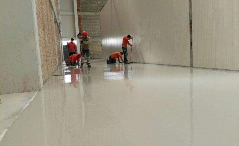 Piso de poliuretano cemento: piso de bodega – registro de obra 6, Bogotá