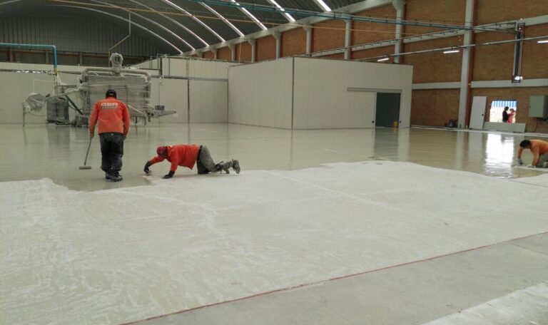 Piso de poliuretano cemento: piso de bodega – registro de obra 5, Bogotá
