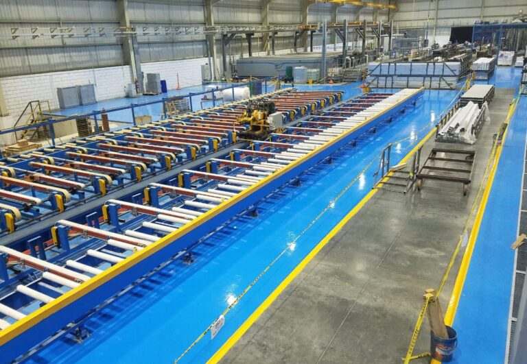 Piso epóxico con demarcación en planta industrial, Barranquilla – foto 14