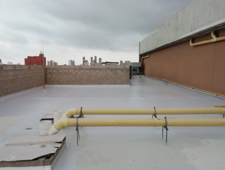 Impermeabilización con poliuretano: cubierta – registro de obra 9, Barranquilla