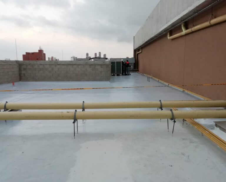 Impermeabilización con poliuretano: cubierta – registro de obra 8, Barranquilla