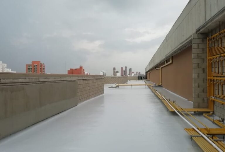 Impermeabilización con poliuretano: cubierta – registro de obra 1, Barranquilla