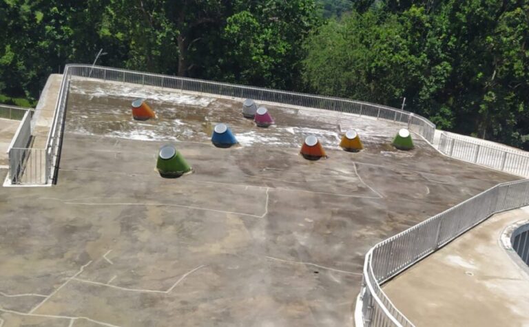 Impermeabilización con poliurea en caliente: cubierta – registro de obra 6, Floridablanca