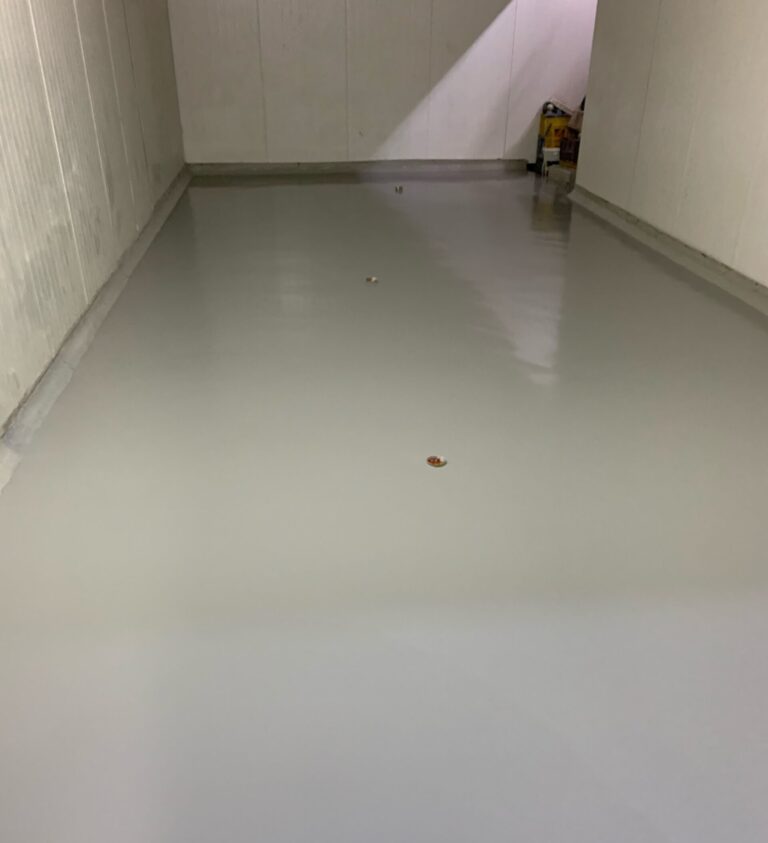 Piso de poliuretano cemento: piso de producción – registro de obra 1, Barranquilla