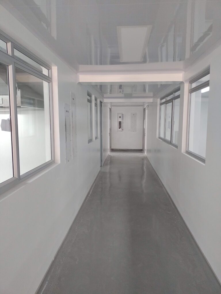 Piso de poliuretano cemento: piso – registro de obra 2, Montelíbano