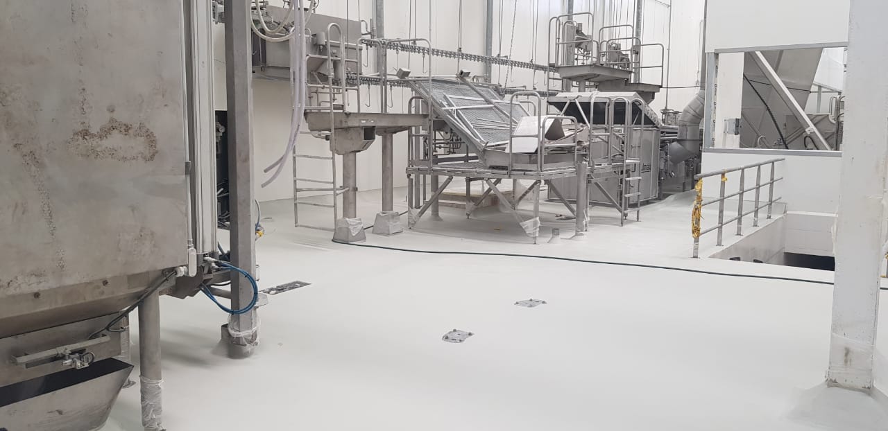 Piso Epoxico Planta de Alimentos – Poliuretano Cemento