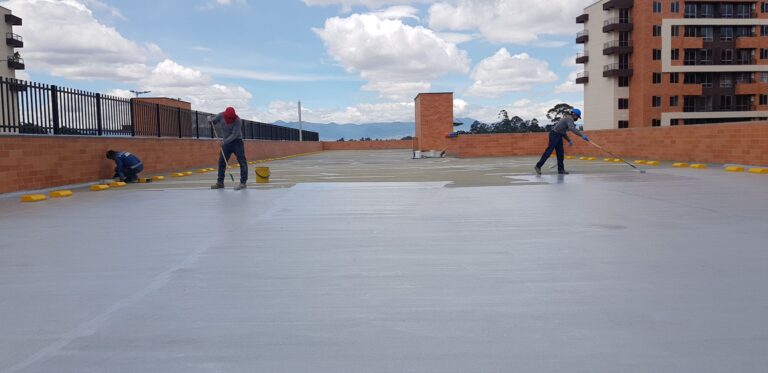 Impermeabilización de parqueadero con poliurea: parqueadero – registro de obra 5, Bogotá