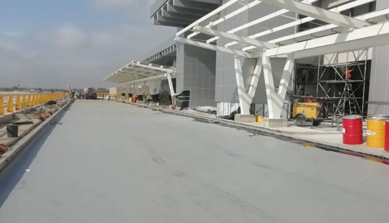 Aeropuerto Ernesto Cortissoz — cubierta