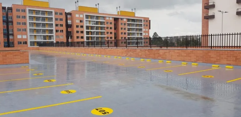 Edificio Bogotá — impermeabilización de parqueadero