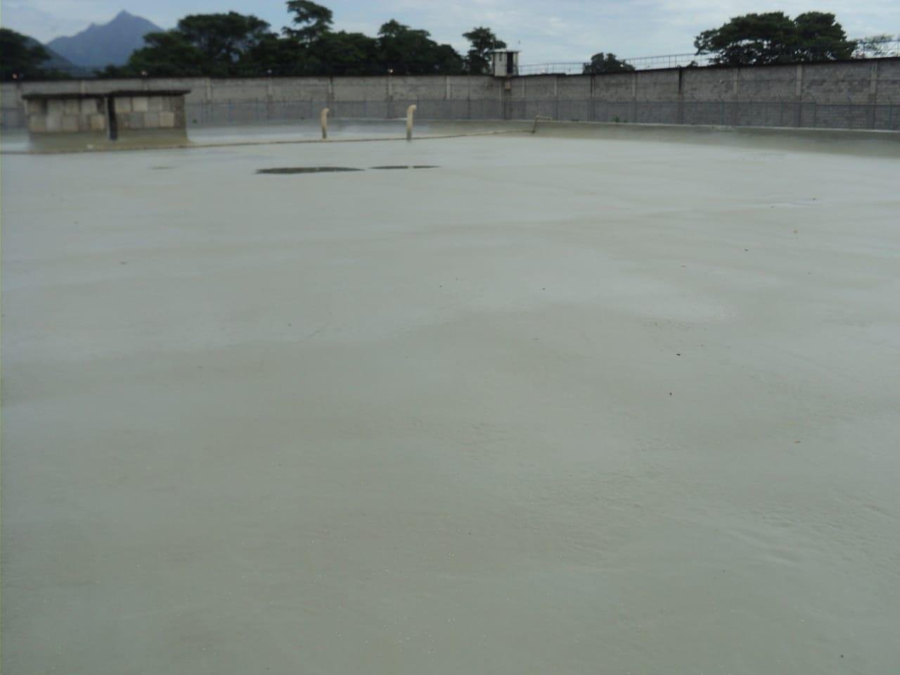 Impermeabilización con poliurea: cubierta – vista general, Valledupar