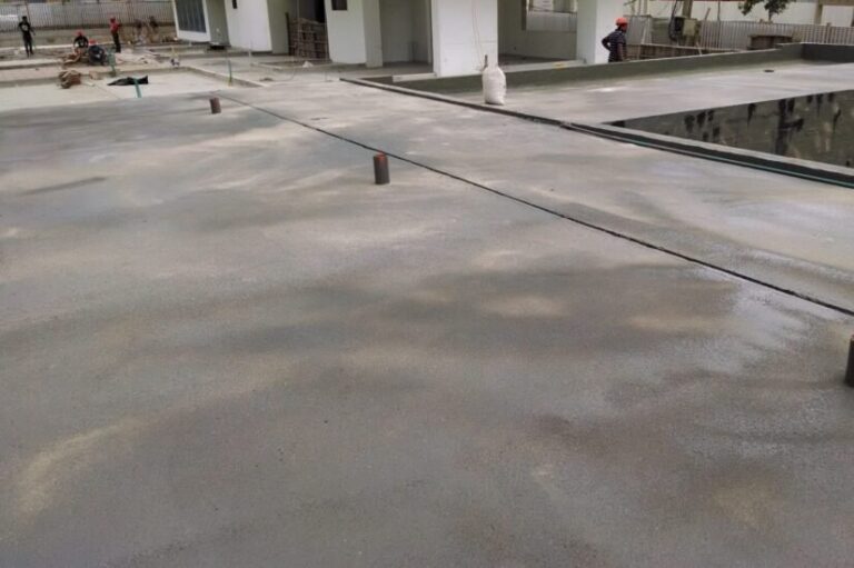Impermeabilización con poliurea en caliente: vaso de piscina – registro de obra 6, Barranquilla