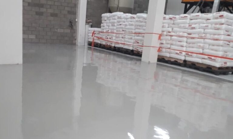 Piso de poliuretano cemento: piso de planta – registro de obra 2, Cúcuta