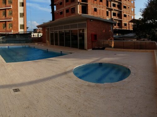 Piscinas impermeabilizadas por GSA Ingeniería con poliurea y membrana en Barranquilla